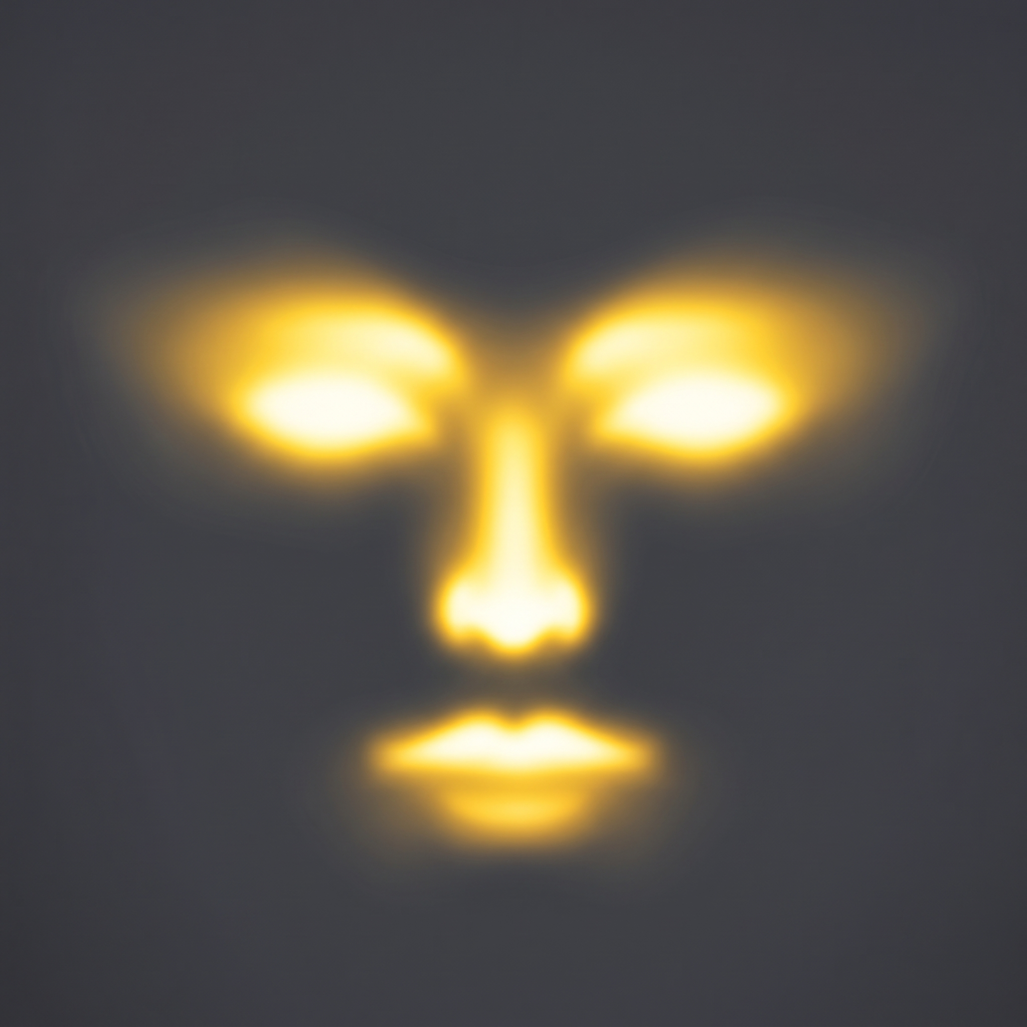 Yellow confident face